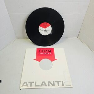 Atlantic Cham Vitamin S Vinyl 12" Single Promo Dancehall Reggae PR 301440‎